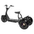 Kontio Motors Kruiser Trike Black 0,7kWh akulla - Kontio kruiserit - 499-147004 - 3