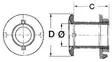 Läpivienti SS 1"1/2 - Motorsport varaosat ja tarvikkeet - D124224 - 2