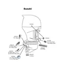 Perf metals anodi Suzuki/J/E 8-15HP - Motorsport varaosat ja tarvikkeet - D370204 - 3