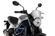 Puig Aluminium Front Plate Universal Fork C/Silver - Moottoripyörän katteet ja tuulenohjaimet - D336924 - 2