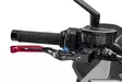 Puig Brake Lever 4.0. Black Exten/Red Selector/Blue - Moottoripyörän vivut ja vivunrungot - D529434 - 1