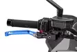 Puig Foldable Brake Lever 4.0. C/Blue Selector C/Red - Moottoripyörän vivut ja vivunrungot - D529534 - 1