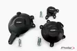 Puig Kit 3 Caps Engine Cover Kawasaki Er-6N 06'-16' C/B - Moottoripyörän moottorin kopat - D337354 - 1