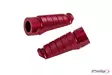 Puig Pair Footrests Hi-Tech Racing Right/Left C/Red - Moottoripyörän jalkatapit - D299474 - 1