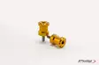 Puig Spools By Pair Hi-Tech Parts Diam.6Mm C/Gold - Moottoripyörän kaatumatapit - D299064 - 1