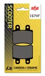 Sbs Jarrupalat Ceramic (773HF) - Mopon ja skootterin jarrupalat - D32544 - 1