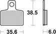 Sbs Jarrupalat Racing Sintered - Moottoripyörän jarrupalat - D220964 - 1