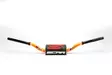 Scar Handlebar O² COLOR Ø28,6 (1 1/8”) - 65/85 Low Mini - ORANGE Bar - BLACK Bar - Moottoripyörän ohjaustangot - D480534 - 1