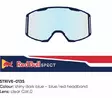 Spect Red Bull Strive MX Goggles Single lens Blue/Red clear - Ajolasien varaosat ja tarvikkeet - D433924 - 1