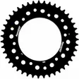 Supersprox Stealth Takaratas Musta - Moottoripyörän takarattaat - D295244 - 1