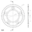 Supersprox Stealth Takaratas Punainen - Moottoripyörän takarattaat - D293504 - 2