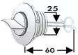 Tyhjennystulppa nylon 25mm - Motorsport varaosat ja tarvikkeet - D174524 - 1