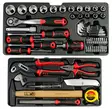 Työkalupakki työkaluilla 1/2" 68-os. - Työkalupakit, -salkut ja -reput - LX2854 - 2