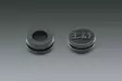 Yoshimura RUBBER GROMMET WITH LOGO TO COVER END-CAP INSERT HOLE FOR RS-9 MUFFLER - Moottoripyörän pakoputken osat - D417734 - 1