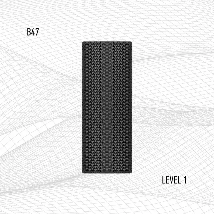 SAS-TEC Tripleflex Back Protector CE Level 1 EN1621 - Motorsport varaosat ja tarvikkeet - D547454 - 1