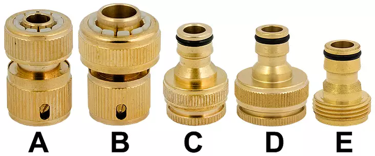 Promaster pikaliittimet messinki - Vesiletkujen liittimet - LX4634 - 1