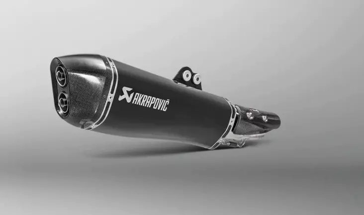 Akrapovic Slip-On Line äänenvaimennin (ruostumaton teräs) Kymco AK 550 (2017-2020) - Moottoripyörän äänenvaimentimet - D310034 - 1