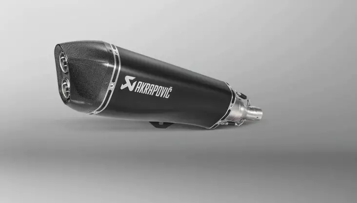 Akrapovic Slip-On äänenvaimennin (ruostumaton teräs) Gilera Fuoco 500 (2007-2016) - Moottoripyörän äänenvaimentimet - D310074 - 1