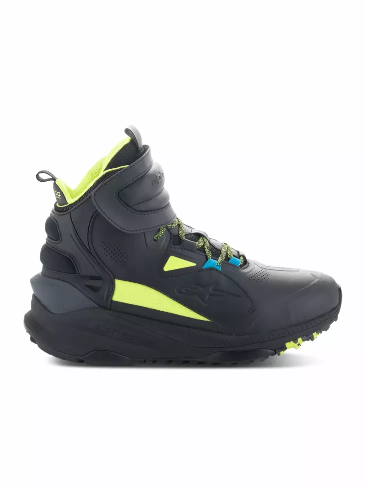 Alpinestars Ajokenkä Speedstreet Musta/Lime - Moottoripyörä ajokengät - D505384 - 1