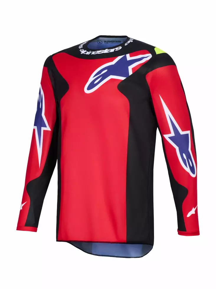 Alpinestars Paita Fluid Grid Punainen/Musta/Lila - Crossipaidat - D512804 - 1