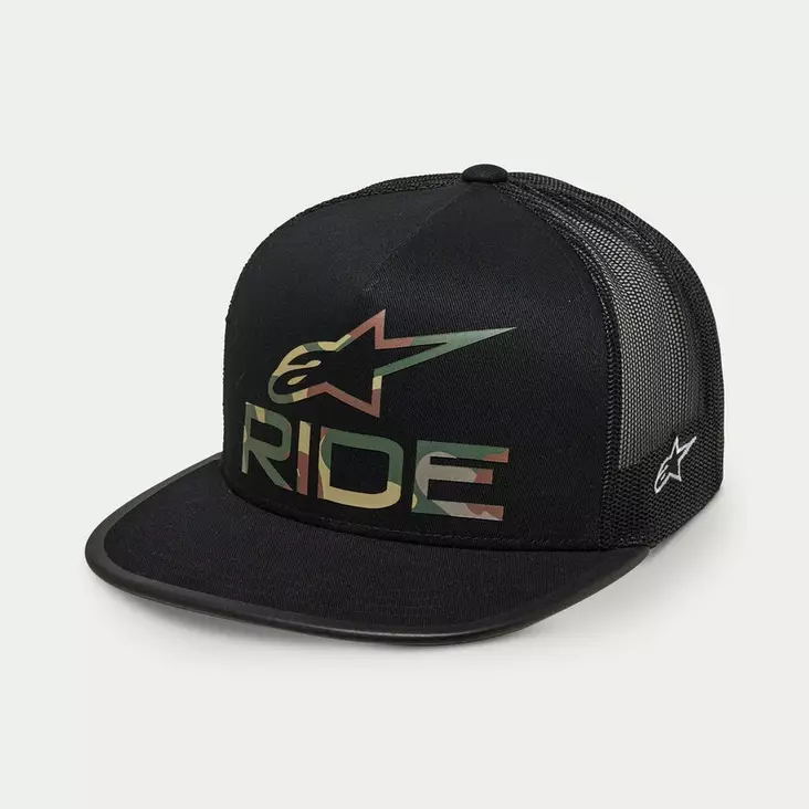 Alpinestars Ride 4.0 Trucker Camo Hat Black - Pipot - D523294 - 1