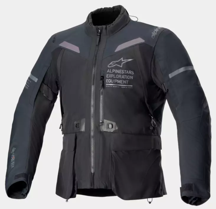 Alpinestars Tekstiilitakki ST-7 2L GTX Musta/Harmaa - Moottoripyörä ajotakit - D489264 - 1