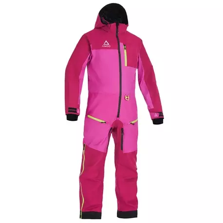 AMOQ Dynamic YOUTH Haalari Vuorellinen Fuchsia/Pinkki/Hivis - Kelkkahaalarit - D521524 - 1