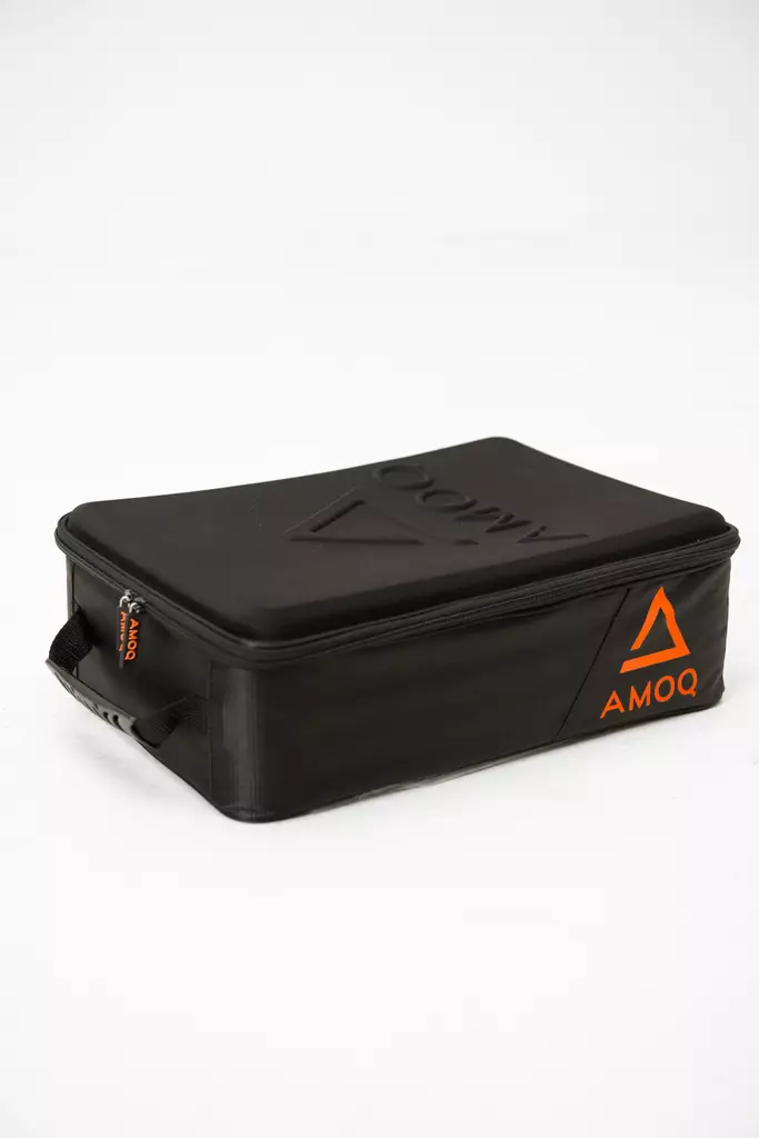 AMOQ Hardshell Goggle Bag Musta/Oranssi - Reput ja laukut - D441244 - 1
