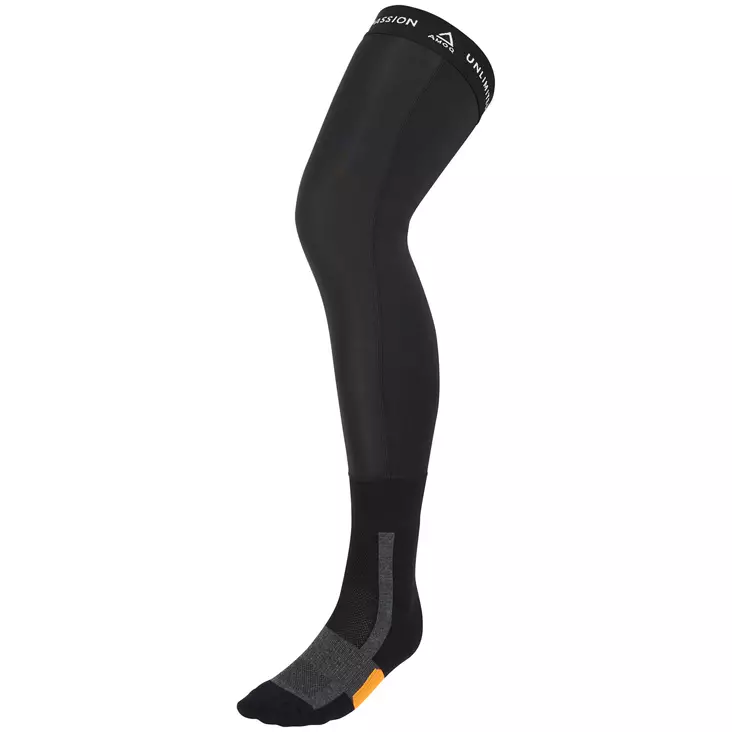 AMOQ Knee Brace Sukat Musta - Alusasut kelkkailuun - D511334 - 1