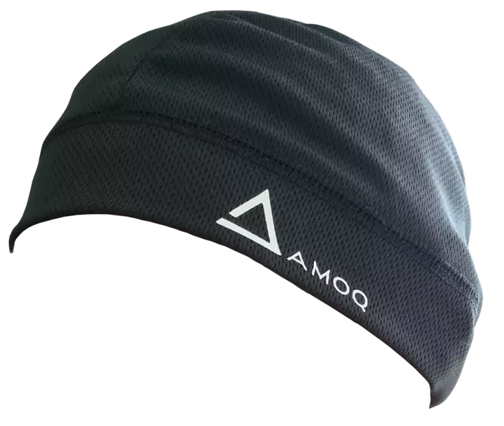 AMOQ Kypäräpipo Sweat Beanie Musta - Kypärä huput ja maskit - D409824 - 1