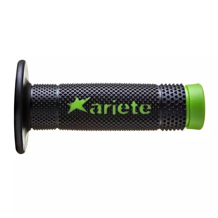 Ariete Vulcan Off-Road Grips Green-Black - Moottoripyörän kahvakumit - D332384 - 1