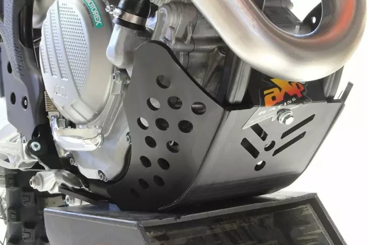 AXP Skid Plate PHD 6mm Black KTM 250/350 SXF/XCF / Husqvarna FC250/350 19-22 - Moottoripyörän pohjapanssarit - D268914 - 1