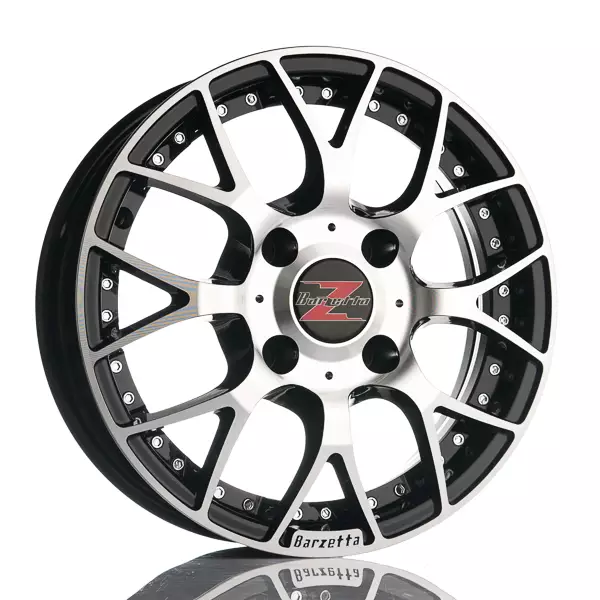 Barzetta Piccolo BlackPolish Mopoautoihin TARJOUS!! alumiinivanne 4.5x15 - 15-tuumaiset alumiinivanteet - 499-66144 - 1