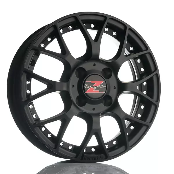 Barzetta Piccolo MattBlack Mopoautoihin alumiinivanne 4.5x14 - 14-tuumaiset alumiinivanteet - 499-51874 - 1