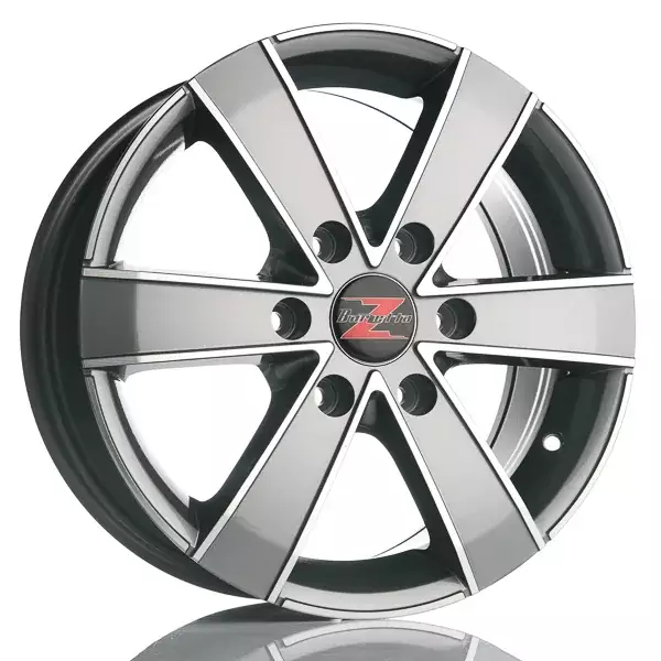 Barzetta Toro TitaniumPolish Pakettiautoihin alumiinivanne 7x16 - 16-tuumaiset alumiinivanteet - 499-174904 - 1