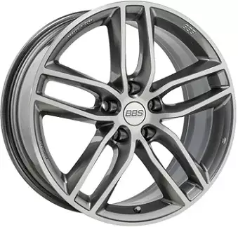 BBS SX Anthracite / Polish alumiinivanne 8.0x18 - 18-tuumaiset alumiinivanteet - 499-182924 - 1