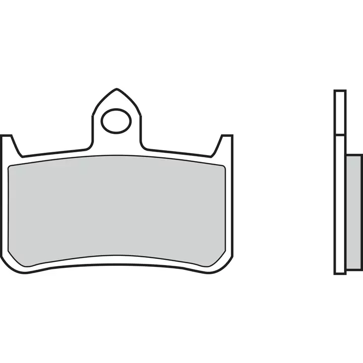 Brembo Jarrupalat Carbon-Ceramic - Moottoripyörän jarrupalat - D105234 - 1