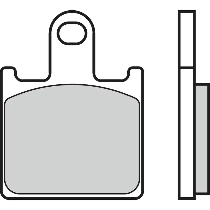 Brembo Jarrupalat Eteen Sintered Road - Moottoripyörän jarrupalat - D83954 - 1