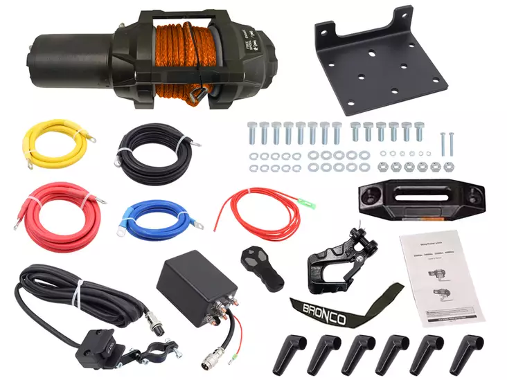 Bronco Vinssi HDQS 3500 Kauko ohjattava - Mönkijän vinssit - D512344 - 1