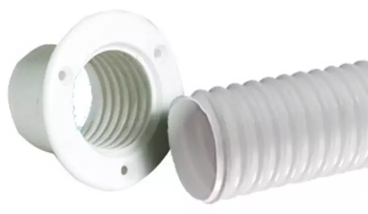 Cables PVC flexible pipe white (10 mt roll) - Veneen vesiletkut - D189284 - 1