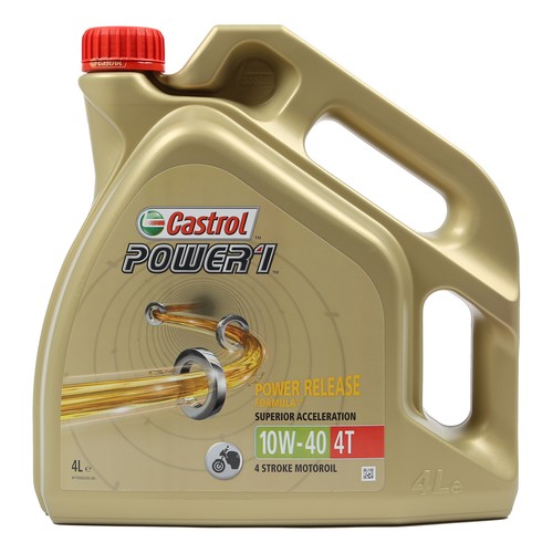 Castrol Power 1 4T 10W-40 208L - Moottoriöljyt - D105054 - 1