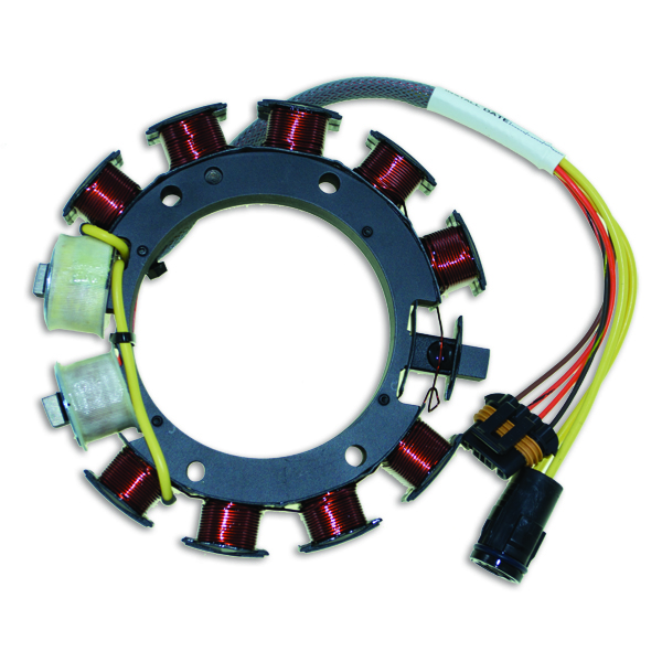 Cdi Elec. Johnson Evinrude Optical Stator - 4 Cyl. (20 Amp) - Perämoottorin staattorit - D186064 - 1