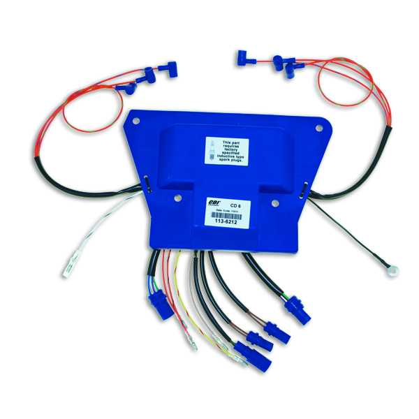 Cdi Elec. Johnson/Evinrude Power Pack - 6 Cyl. 185-250HP (1993-01) - Perämoottorin CDI boksit - D185974 - 1