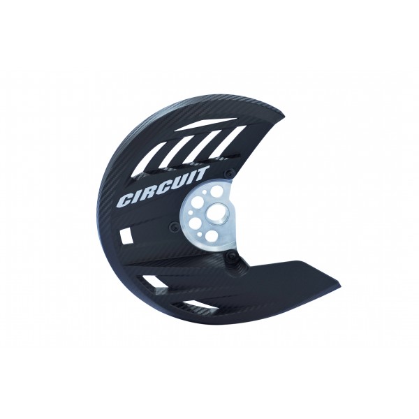 Circuit etujarrulevyn suoja carbon/valkoinen teksti - Offroad muut muoviosat - D225984 - 1