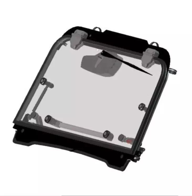 DFK Etupaneeli täydellinen Polaris RZR 570 2015- - DFK hyttien varaosat ja tarvikkeet - D503544 - 1