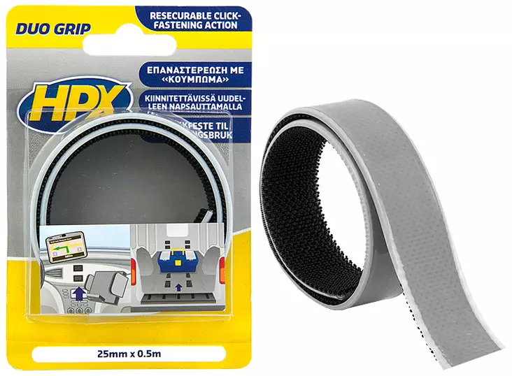 Duo grip 25mm x 0,5m - Teipit ja suojaus - LX5254 - 1