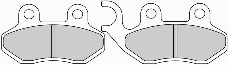 Elig Jarrupalat, Peugeot / PGO / SYM - Mopon ja skootterin jarrupalat - D479894 - 1