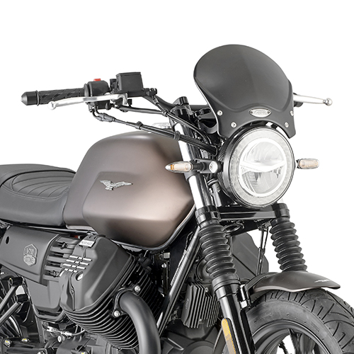 GIVI KIT AIRSTAR MOTOGUZZI V7 III - Moottoripyörän katteet ja tuulenohjaimet - D355184 - 1