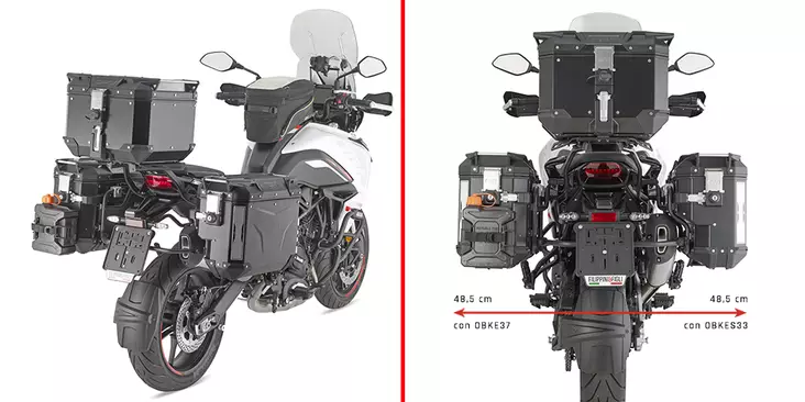 Givi Pannier Holder Benelli TRK 702 (2023) - Kiinnityssarjat ja tavaratelineet - D503634 - 1