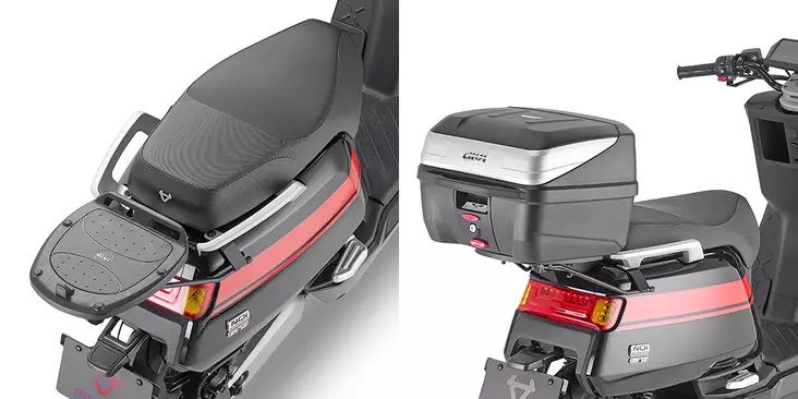 Givi REAR RACK MONOLOCK/MONOKEY NIU NQI 19-21 - Kiinnityssarjat ja tavaratelineet - D417544 - 1